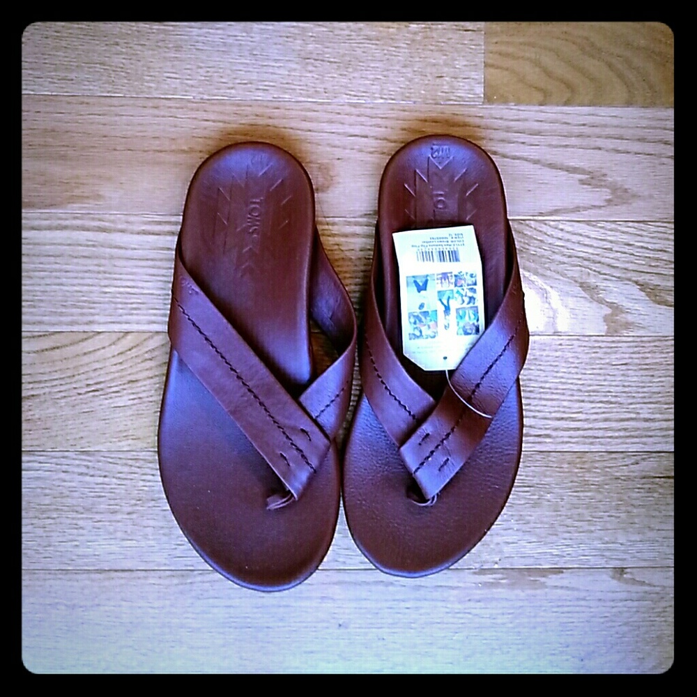 Tom's Semana Flip Flops - Brown